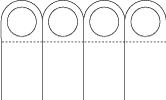 Gefalzter Flaschenanhänger zum selbst ausdrucken Gefalzter Flaschenanhänger zum selbst ausdrucken