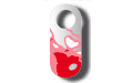 Bitte nicht stören Schild, 6 cm x 14 cm, gestanzt, 300g Karton